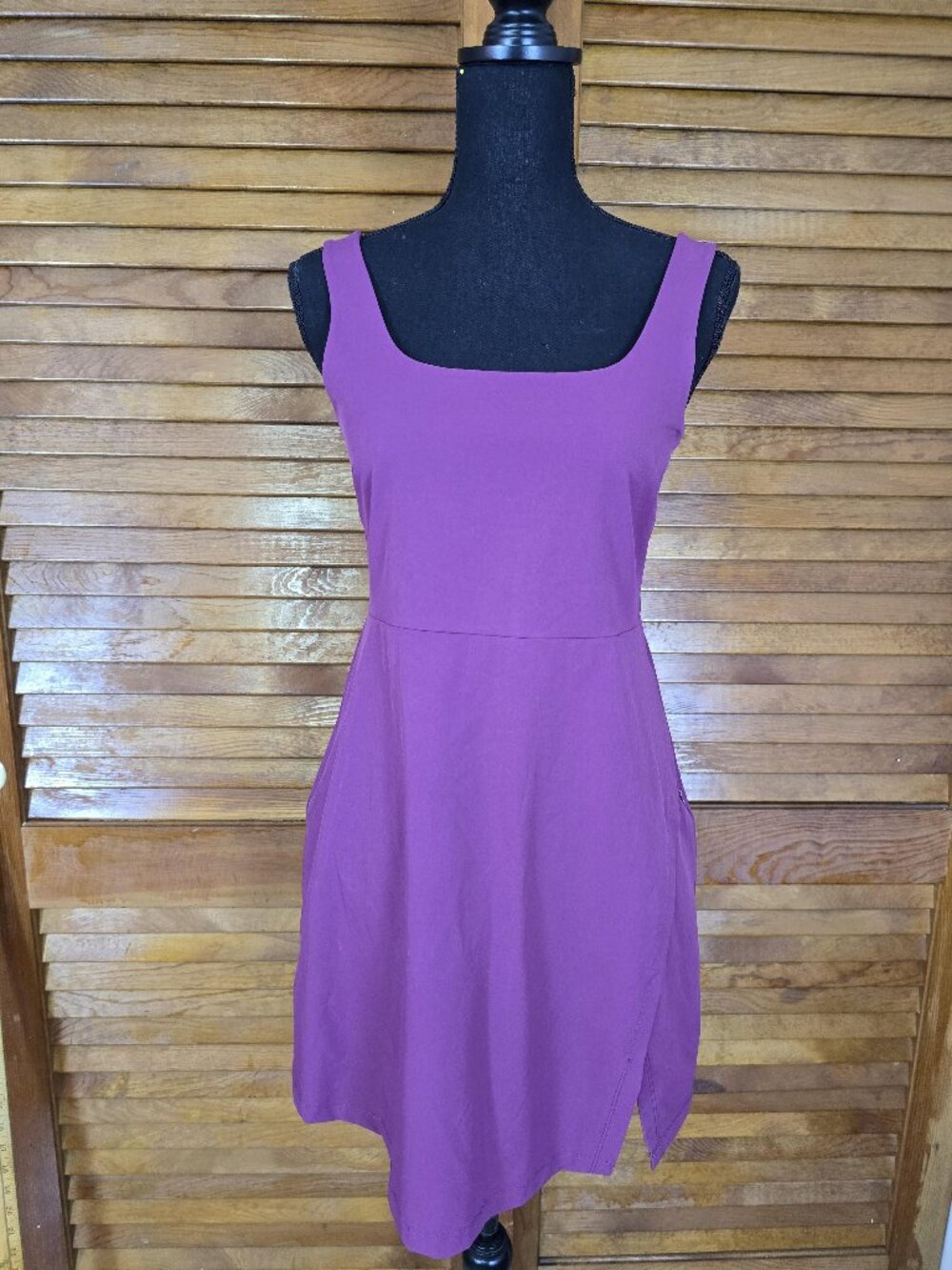 Alder Get Dirty Dress 2.0 Purple Fit & Flare Dress XS